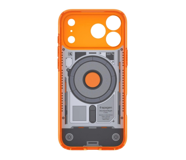 Spigen Ultra Hybrid MagSafe doone tangerine - iPhone 18 Pro/17 Pro - 1586447 - zdjęcie 4